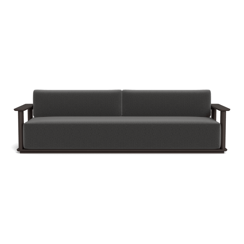 Newport Aluminum Sofa 108"