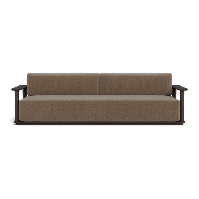 Newport Aluminum Sofa 108"