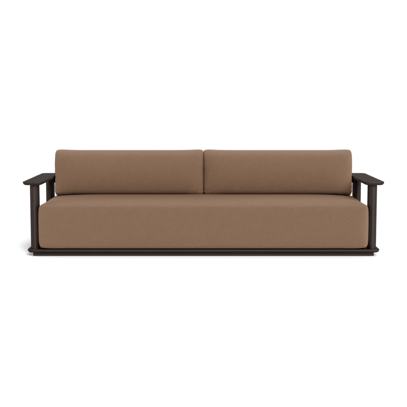 Newport Aluminum Sofa 108"