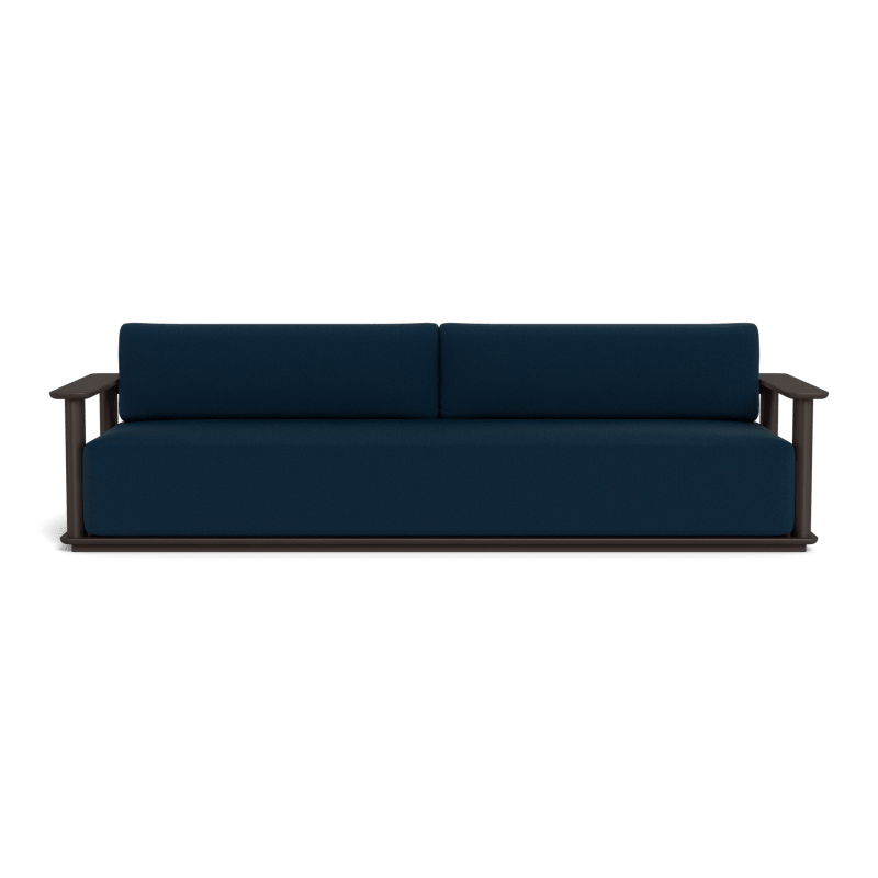 Newport Aluminum Sofa 108"