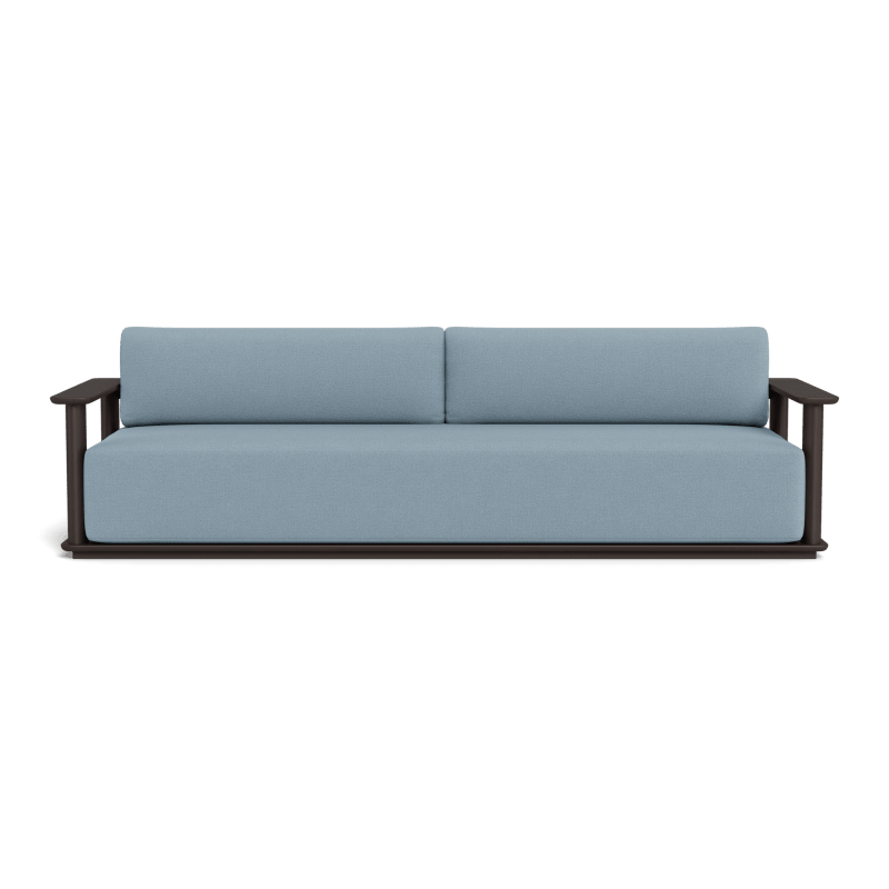 Newport Aluminum Sofa 108"