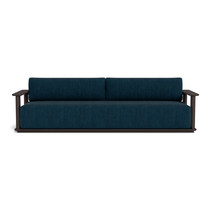 Newport Aluminum Sofa 108"