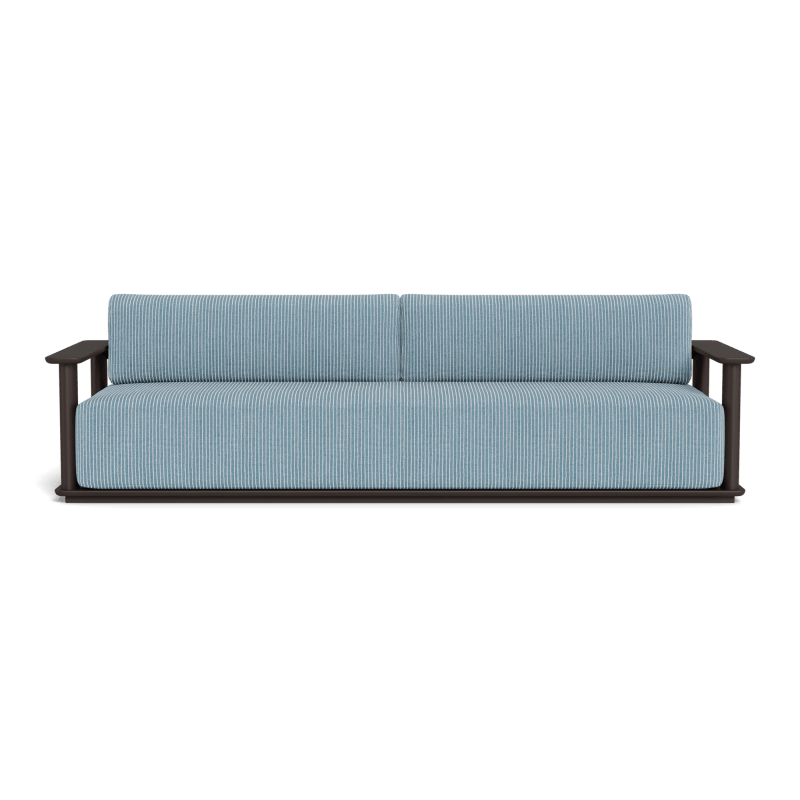 Newport Aluminum Sofa 108"