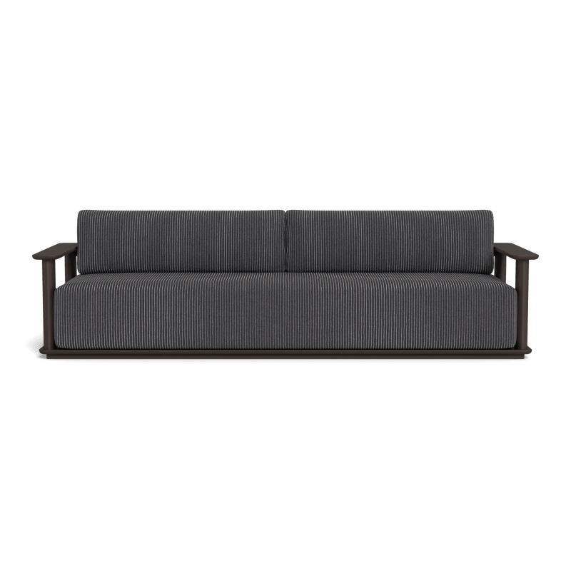 Newport Aluminum Sofa 108"
