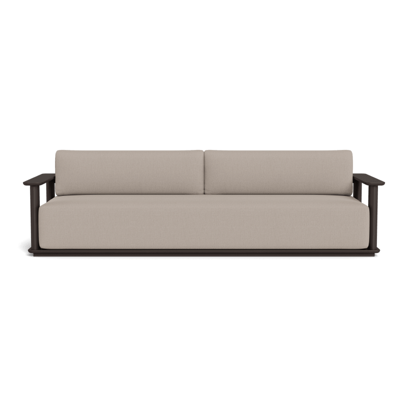 Newport Aluminum Sofa 108"