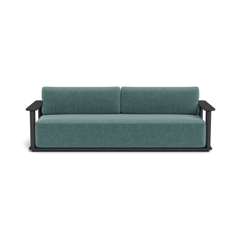 Newport Aluminum Sofa 96"