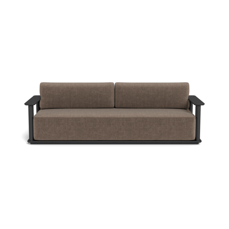 Newport Aluminum Sofa 96"