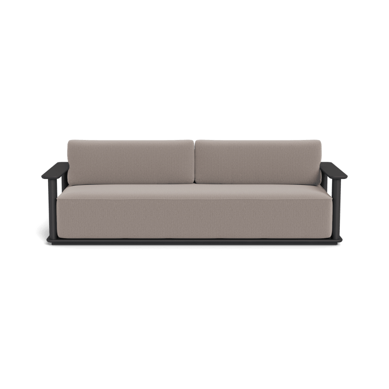 Newport Aluminum Sofa 96"