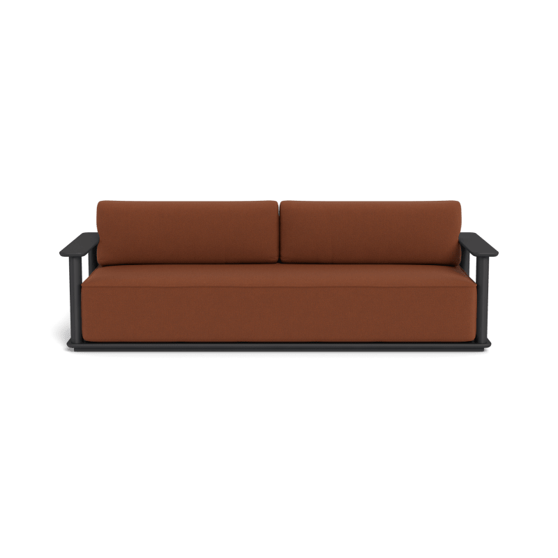 Newport Aluminum Sofa 96"