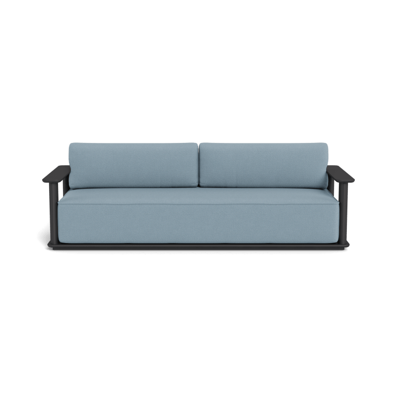 Newport Aluminum Sofa 96"