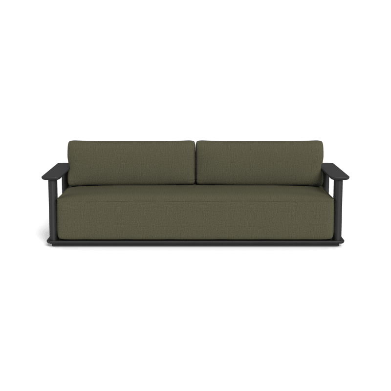 Newport Aluminum Sofa 96"