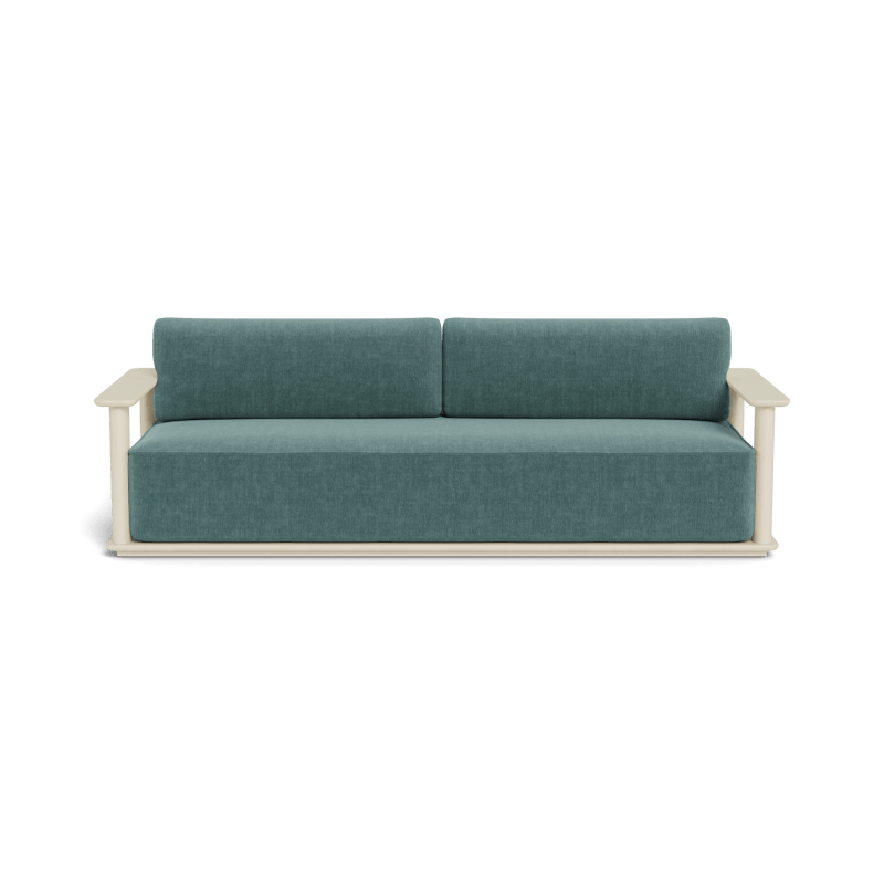 Newport Aluminum Sofa 96"