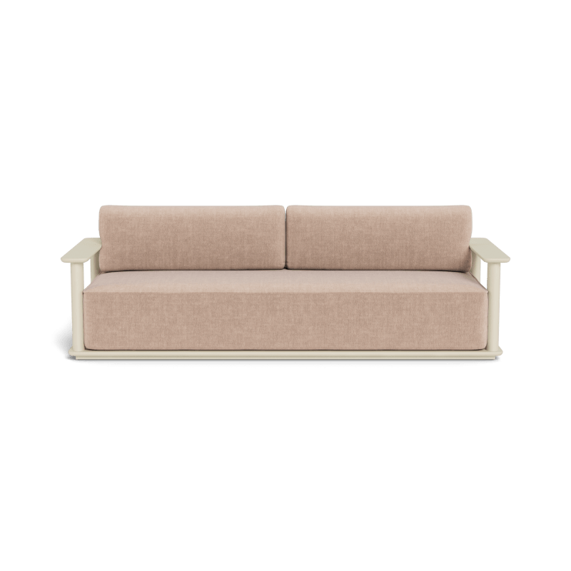 Newport Aluminum Sofa 96"