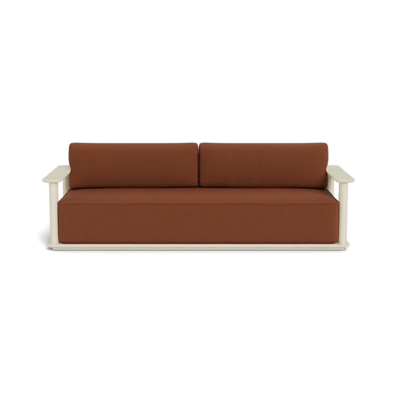 Newport Aluminum Sofa 96"