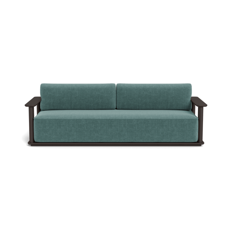 Newport Aluminum Sofa 96"