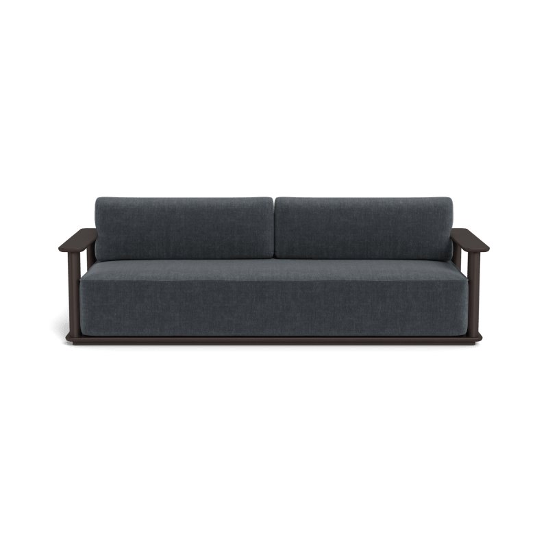Newport Aluminum Sofa 96"