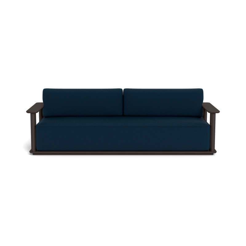 Newport Aluminum Sofa 96"