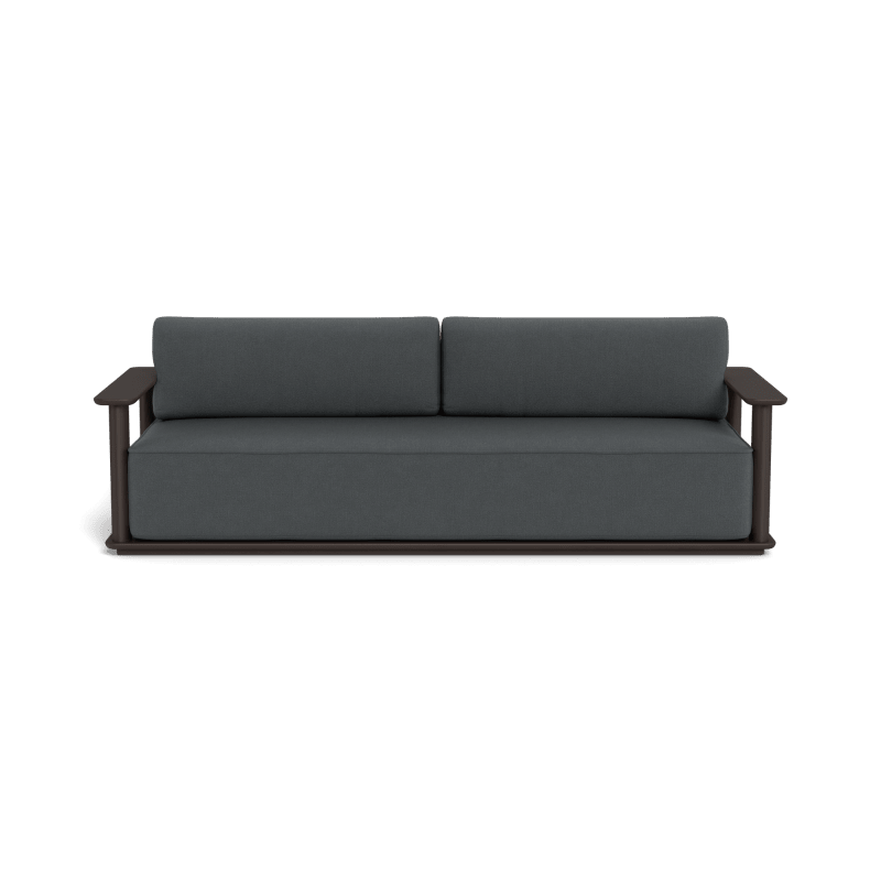 Newport Aluminum Sofa 96"