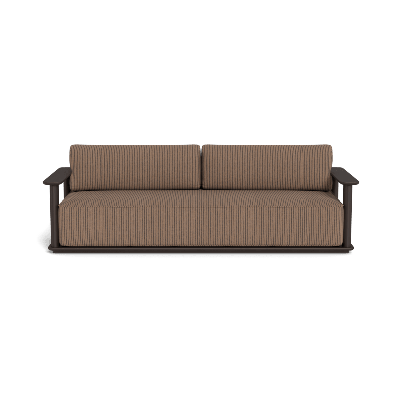Newport Aluminum Sofa 96"