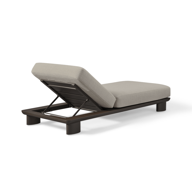 Newport Aluminum Sun Lounge | Aluminum Bronze, Siesta Taupe,