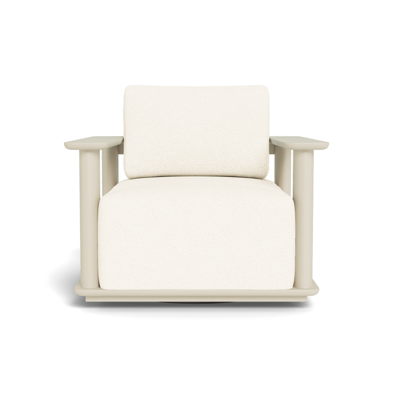 Newport Aluminum Swivel Lounge Chair