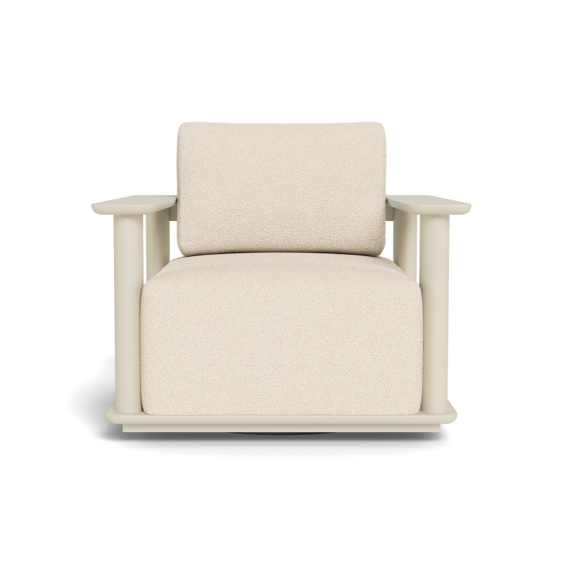 Newport Aluminum Swivel Lounge Chair
