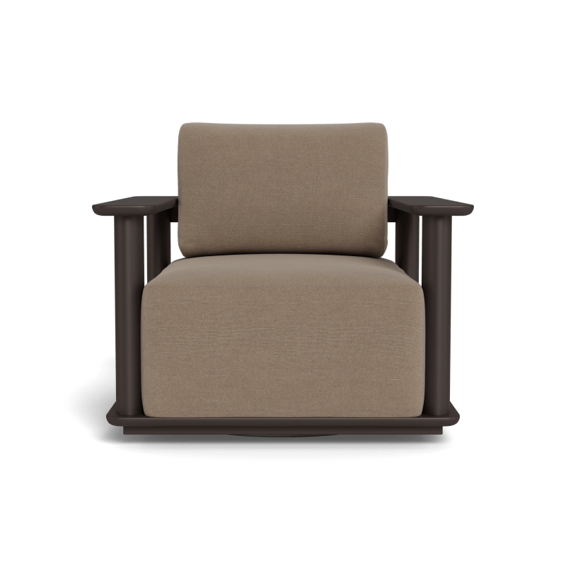 Newport Aluminum Swivel Lounge Chair