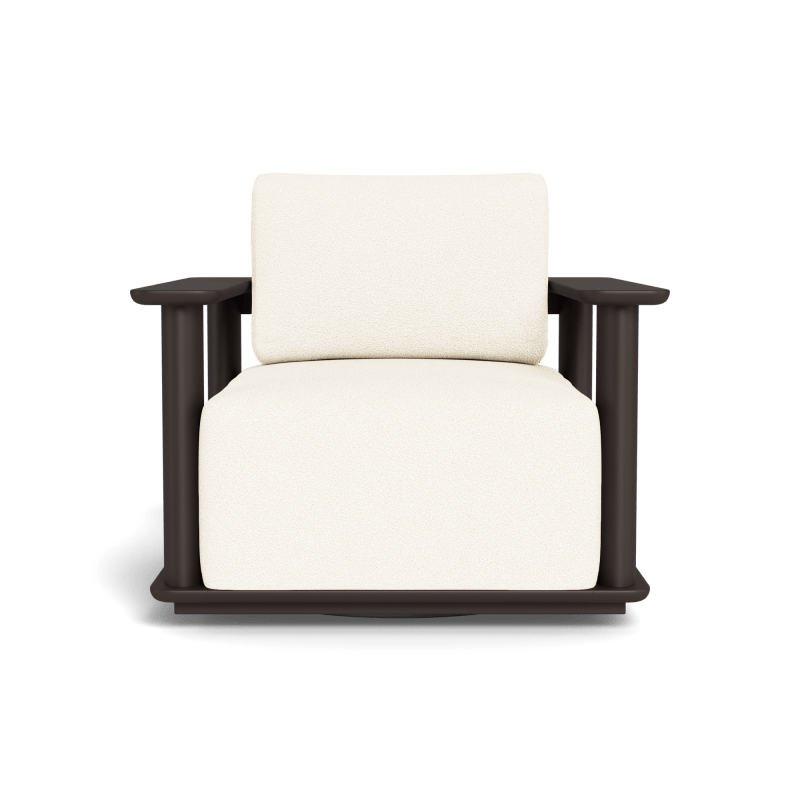 Newport Aluminum Swivel Lounge Chair