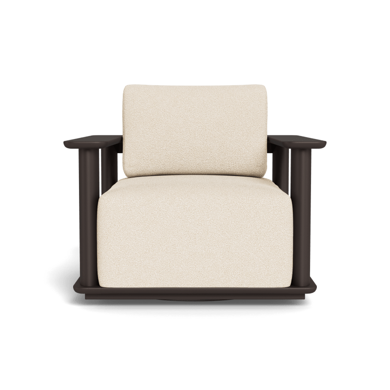Newport Aluminum Swivel Lounge Chair