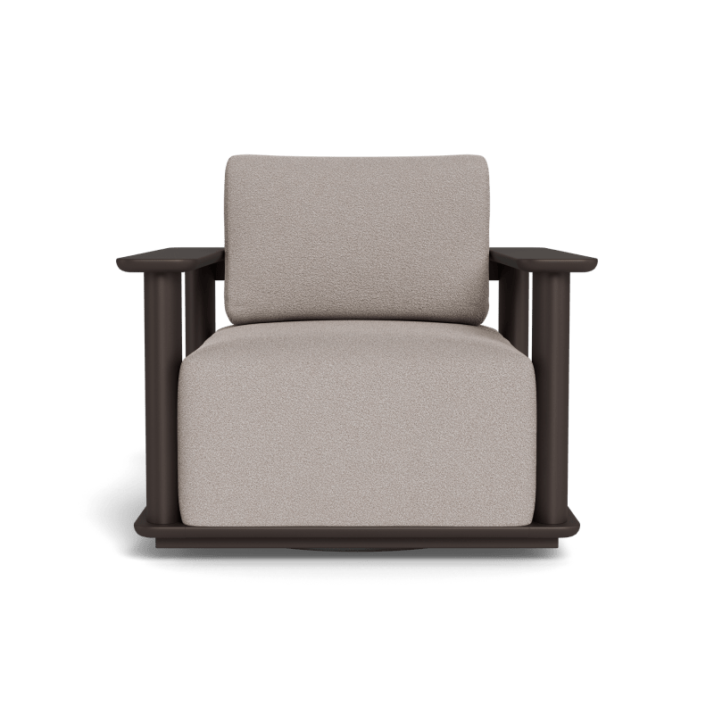 Newport Aluminum Swivel Lounge Chair