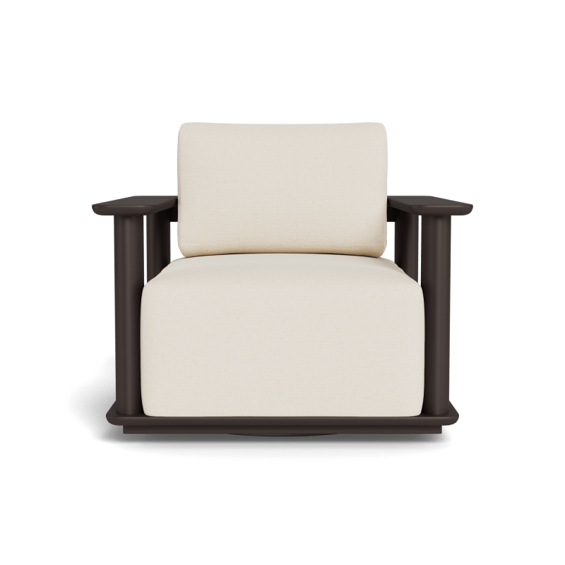 Newport Aluminum Swivel Lounge Chair