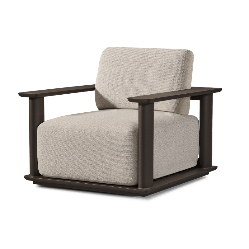 Newport Aluminum Swivel Lounge Chair