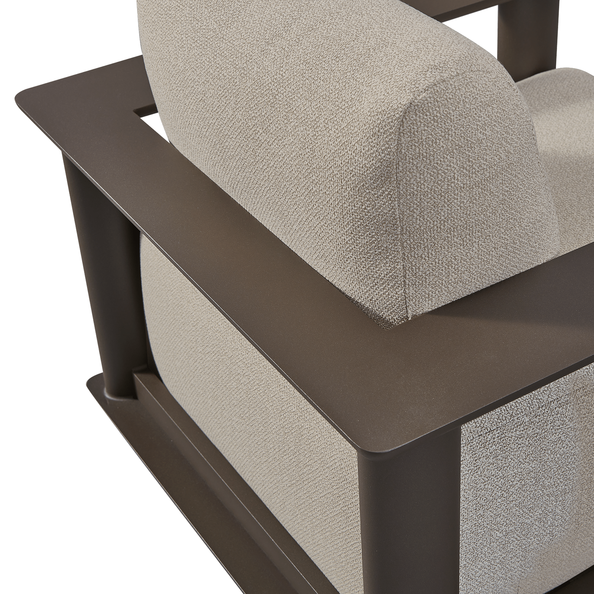 Newport Aluminum Swivel Lounge Chair