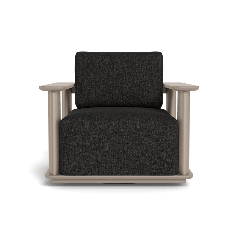 Newport Aluminum Swivel Lounge Chair