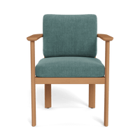Newport Teak Barrel Dining Chair