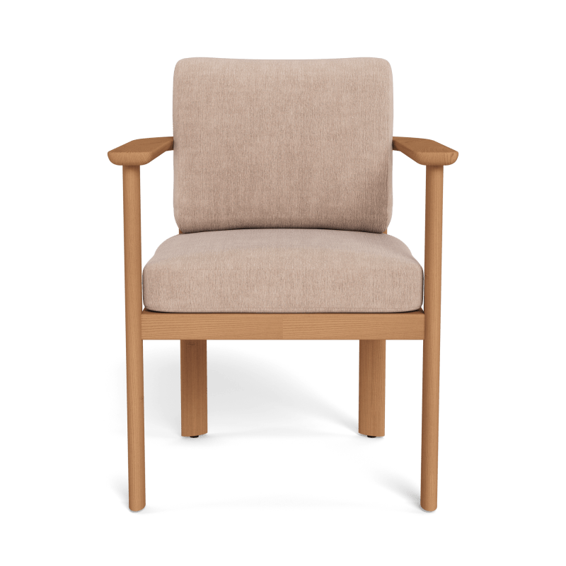 Newport Teak Barrel Dining Chair