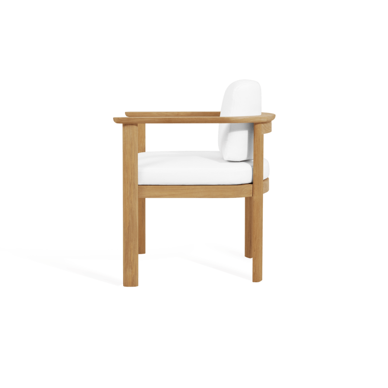 Newport Teak Barrel Dining Chair