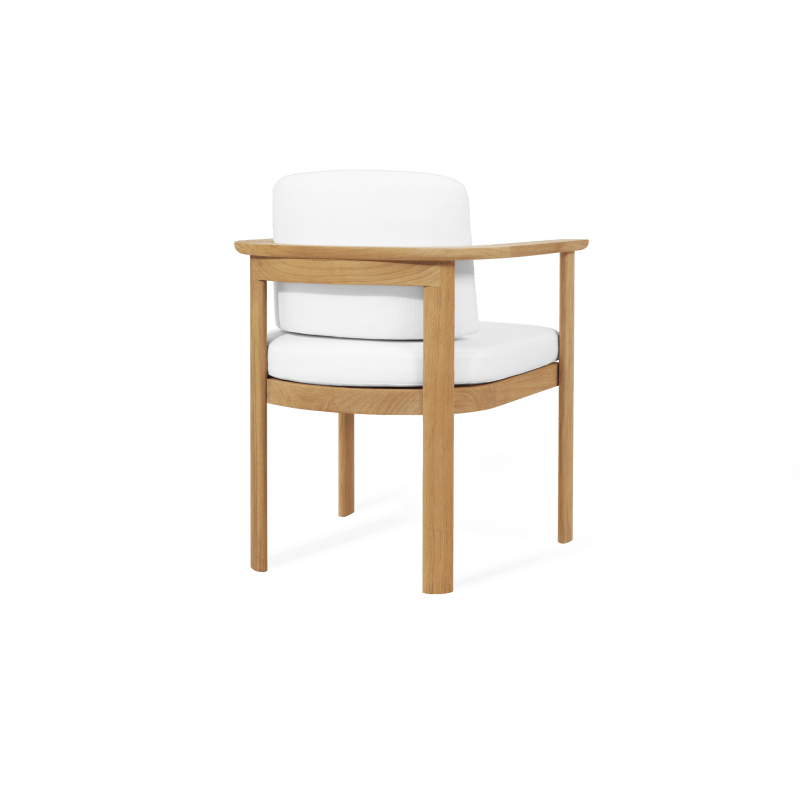 Newport Teak Barrel Dining Chair