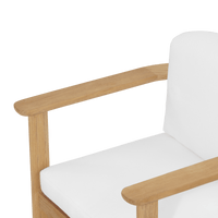 Newport Teak Barrel Dining Chair