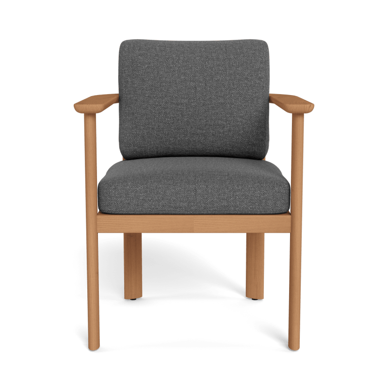 Newport Teak Barrel Dining Chair