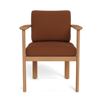 Newport Teak Barrel Dining Chair