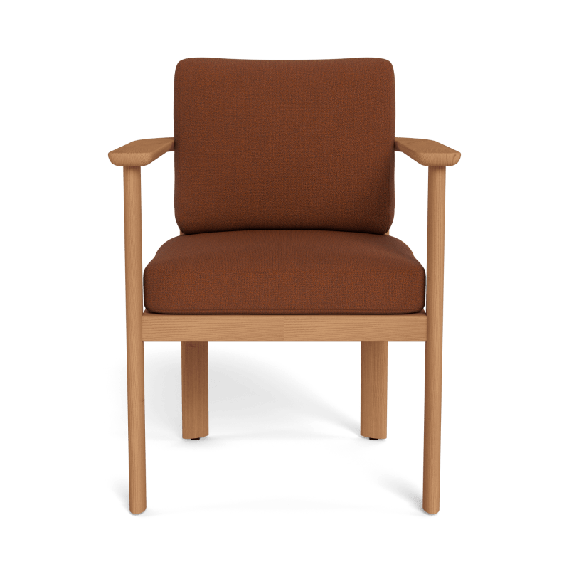 Newport Teak Barrel Dining Chair