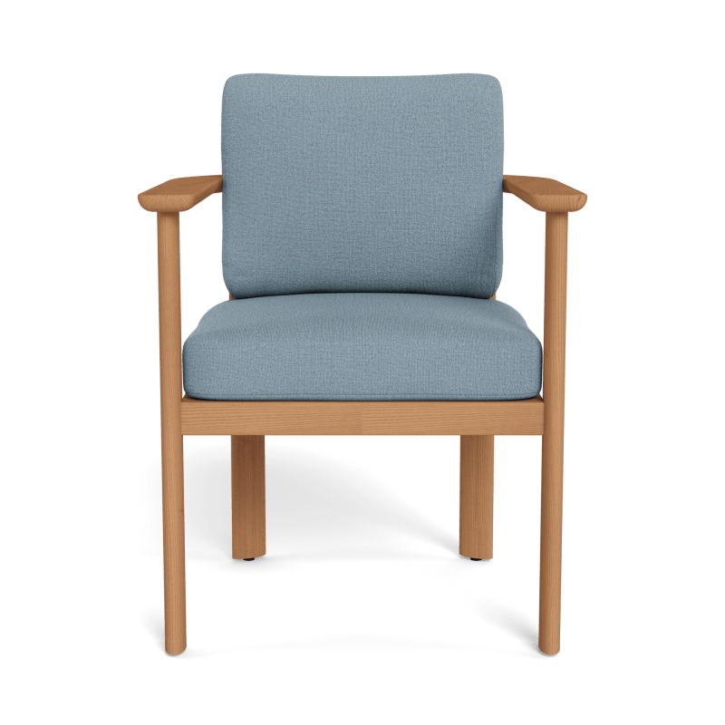 Newport Teak Barrel Dining Chair