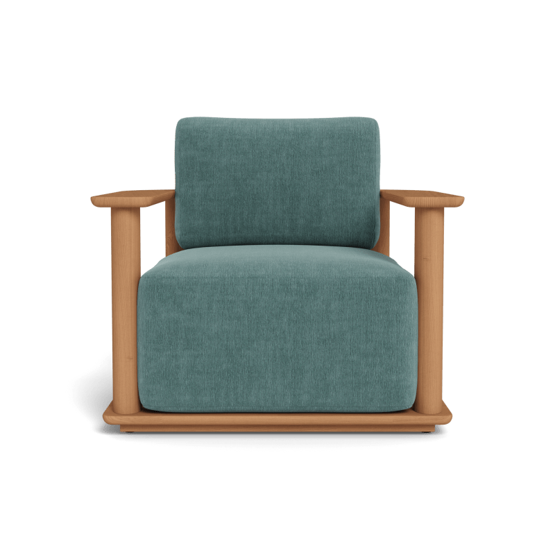 Newport Teak Barrel Lounge Chair