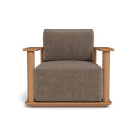 Newport Teak Barrel Lounge Chair