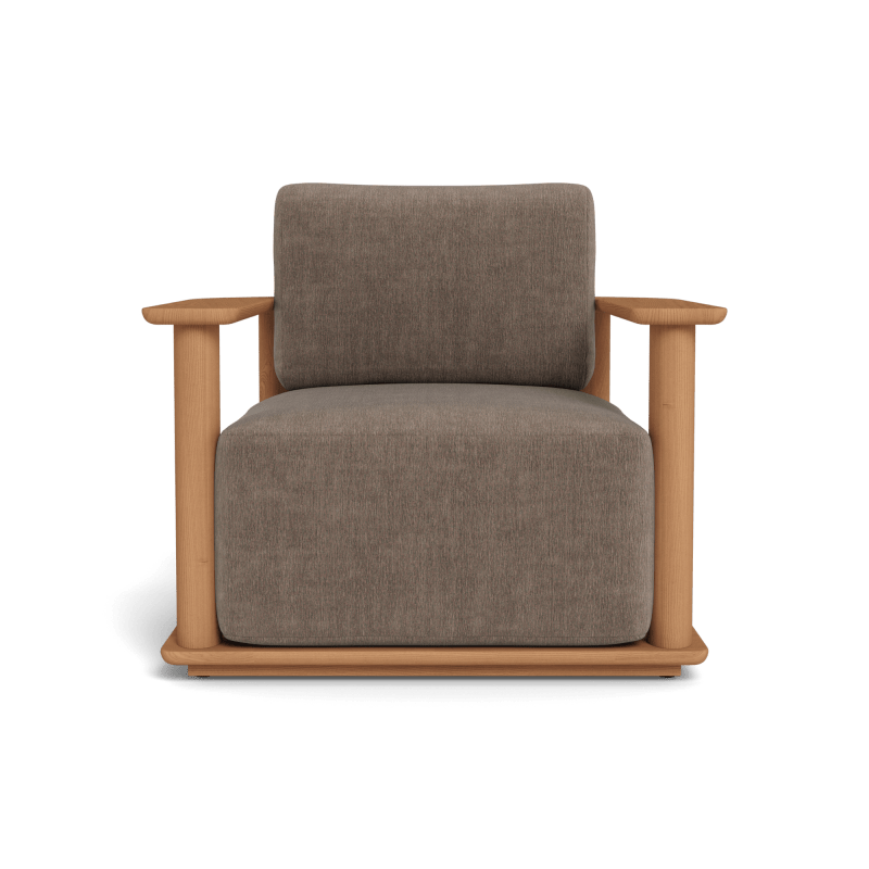 Newport Teak Barrel Lounge Chair