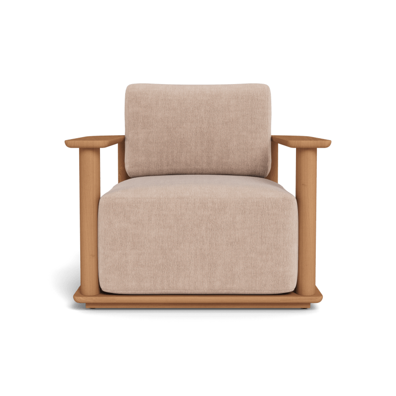 Newport Teak Barrel Lounge Chair