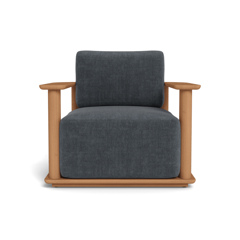 Newport Teak Barrel Lounge Chair