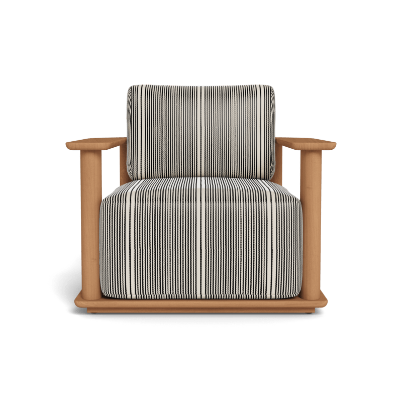 Newport Teak Barrel Lounge Chair