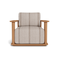 Newport Teak Barrel Lounge Chair